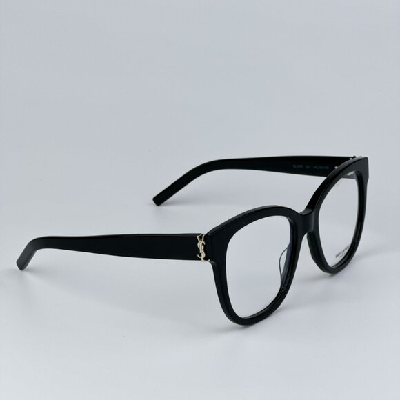 Saint Laurent SLM97 001 BRAND NEW Eyeglasses Black Square Women - Picture 9 of 13